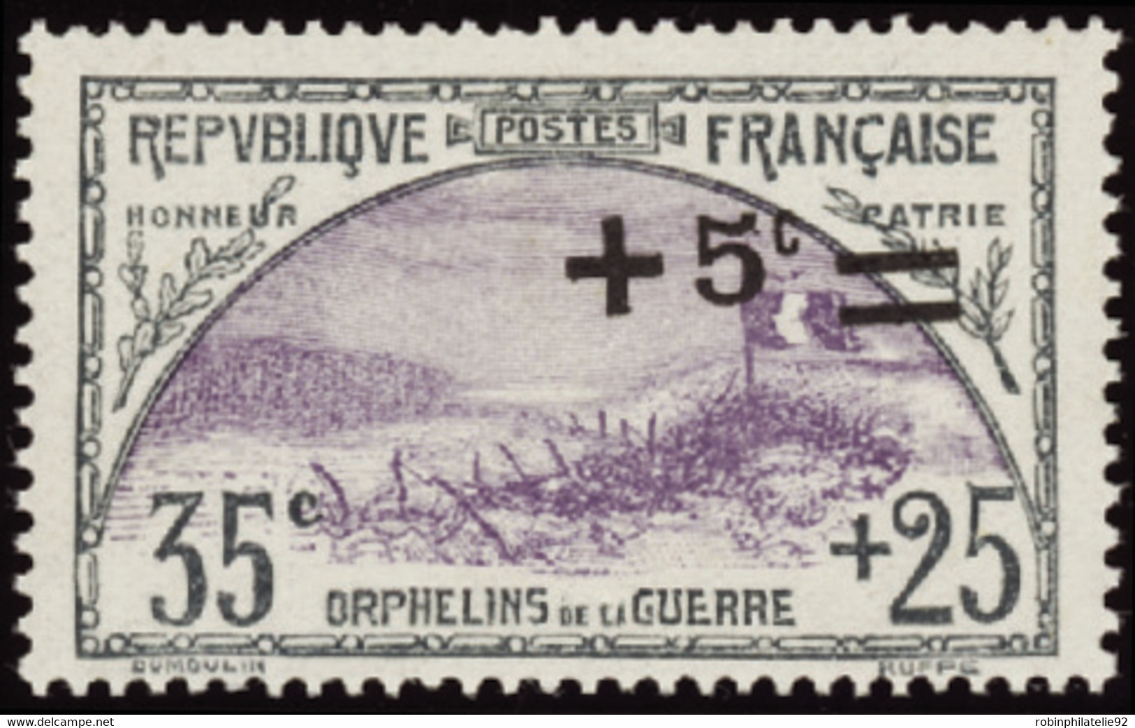 FRANCE  VARIETES N°166 Surcharge En Haut  Qualité:* - Unused Stamps