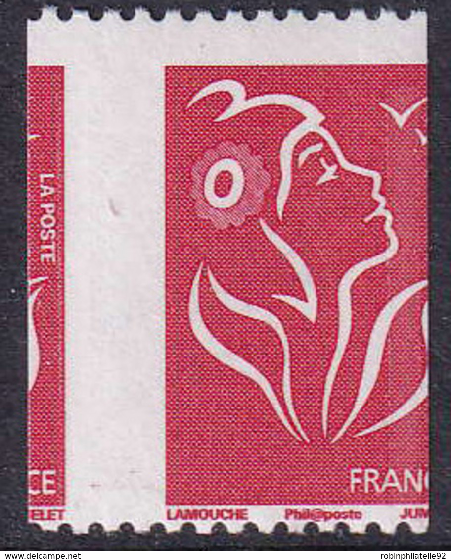 FRANCE  VARIETES N°3743 Piquage à Cheval Qualité:** - Unused Stamps