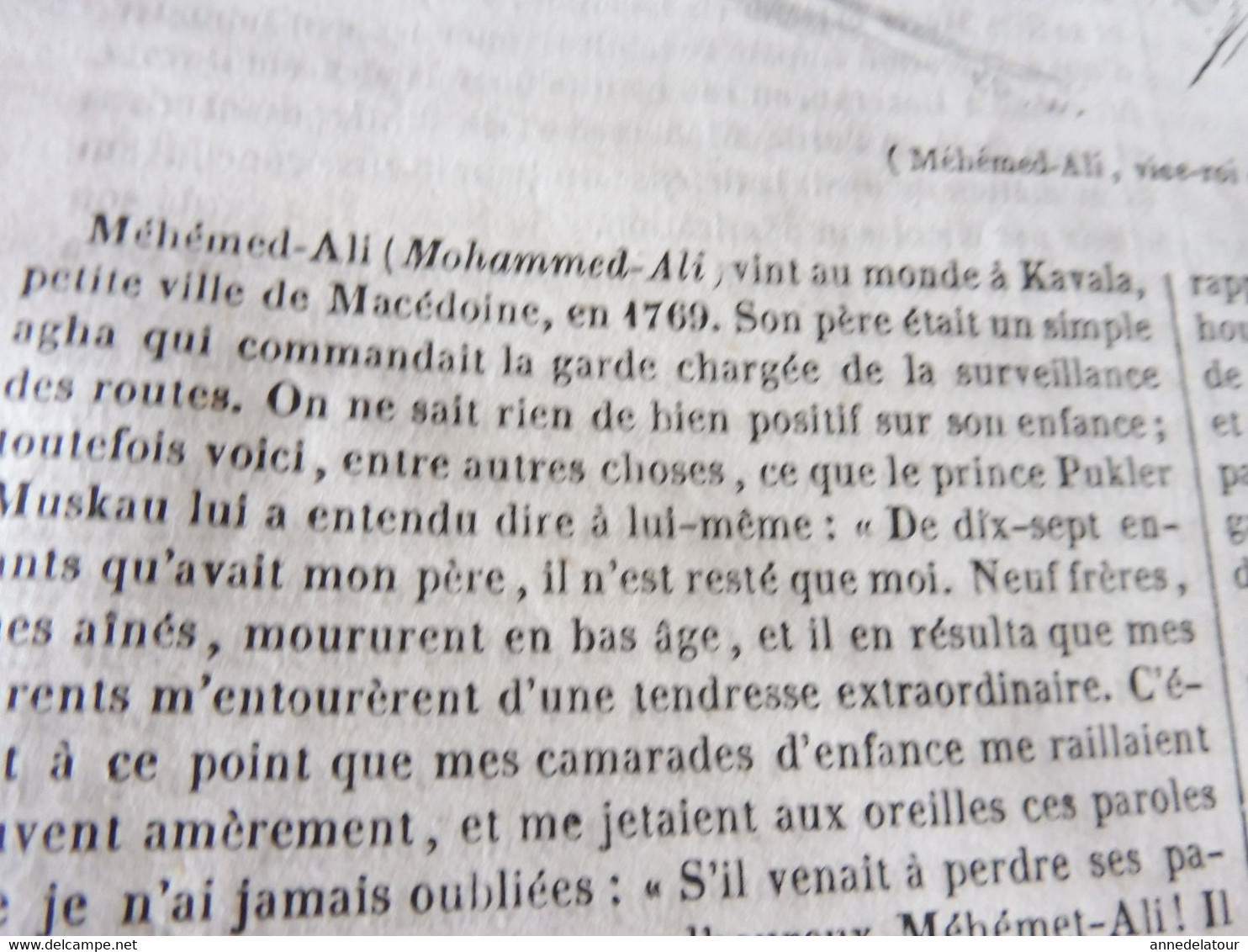 1839 MP PORTRAITS  : Méhémed-Ali ,vice-roi D'Egypte; Ibrahim Pacha (fils De Méhémed-Ali ) ; Selves, Soliman Pacha; Etc - 1800 - 1849