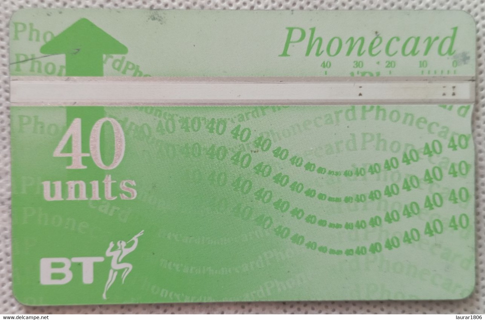 TELECARTE PHONECARD MAGNETIQUE - ROYAUME-UNI - BT Phonecard - 40 Unités - EC - BT Emissions Définitives