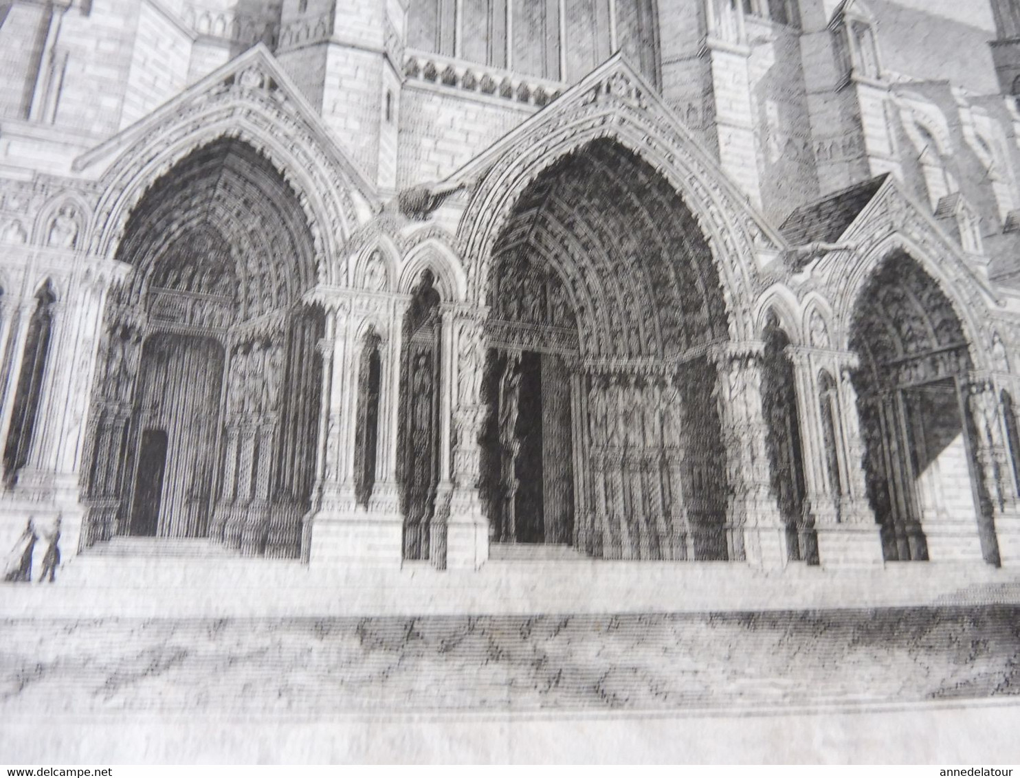 1839 MP Cathédrale De Chartres; Fête De Baloukli ;Goudouli Poète Du Languedoc; Bataille De Granson; Charles Le Téméraire - 1800 - 1849