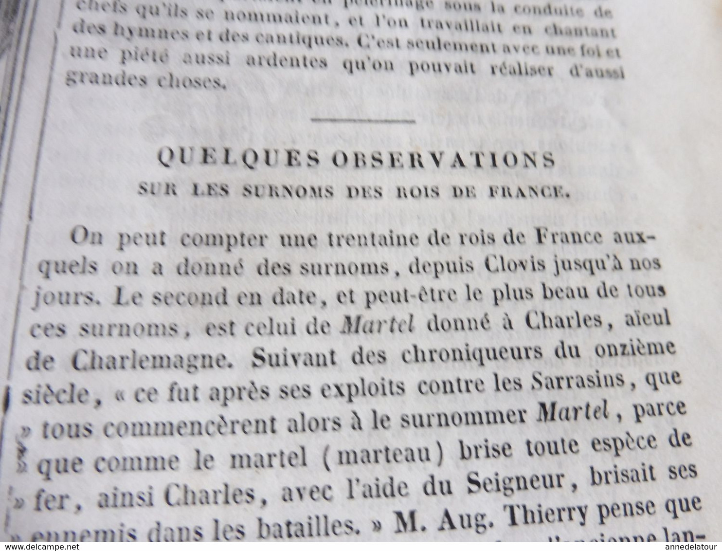 1839 MP Cathédrale de Chartres; Fête de Baloukli ;Goudouli poète du Languedoc; Bataille de Granson; Charles le Téméraire