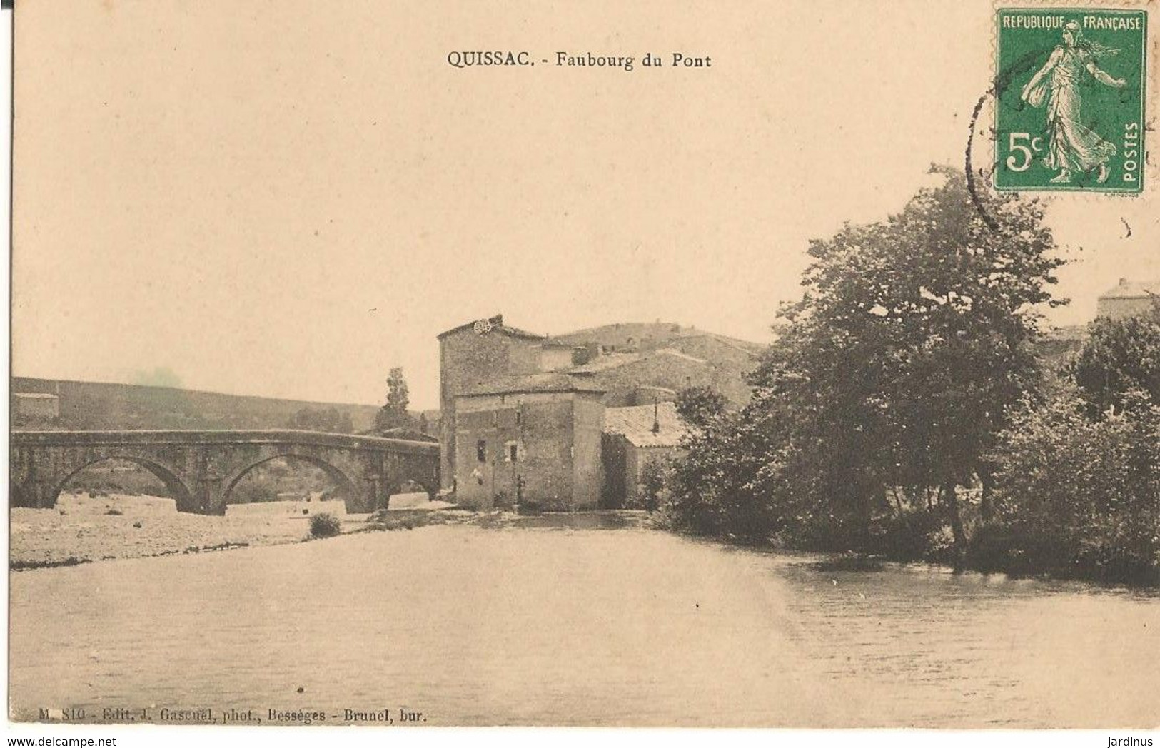 QUISSAC  : Faubourg Du Pont - Quissac