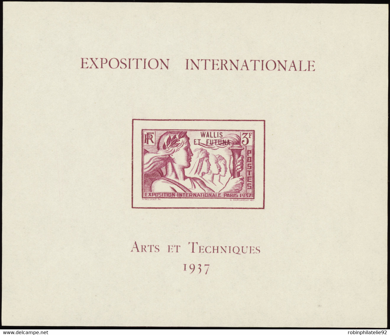 GRANDES SERIES   N°1937 Exposition Int De Paris 1937 24 Blocs Qualité:** Cote:632 - 1937 Exposition Internationale De Paris