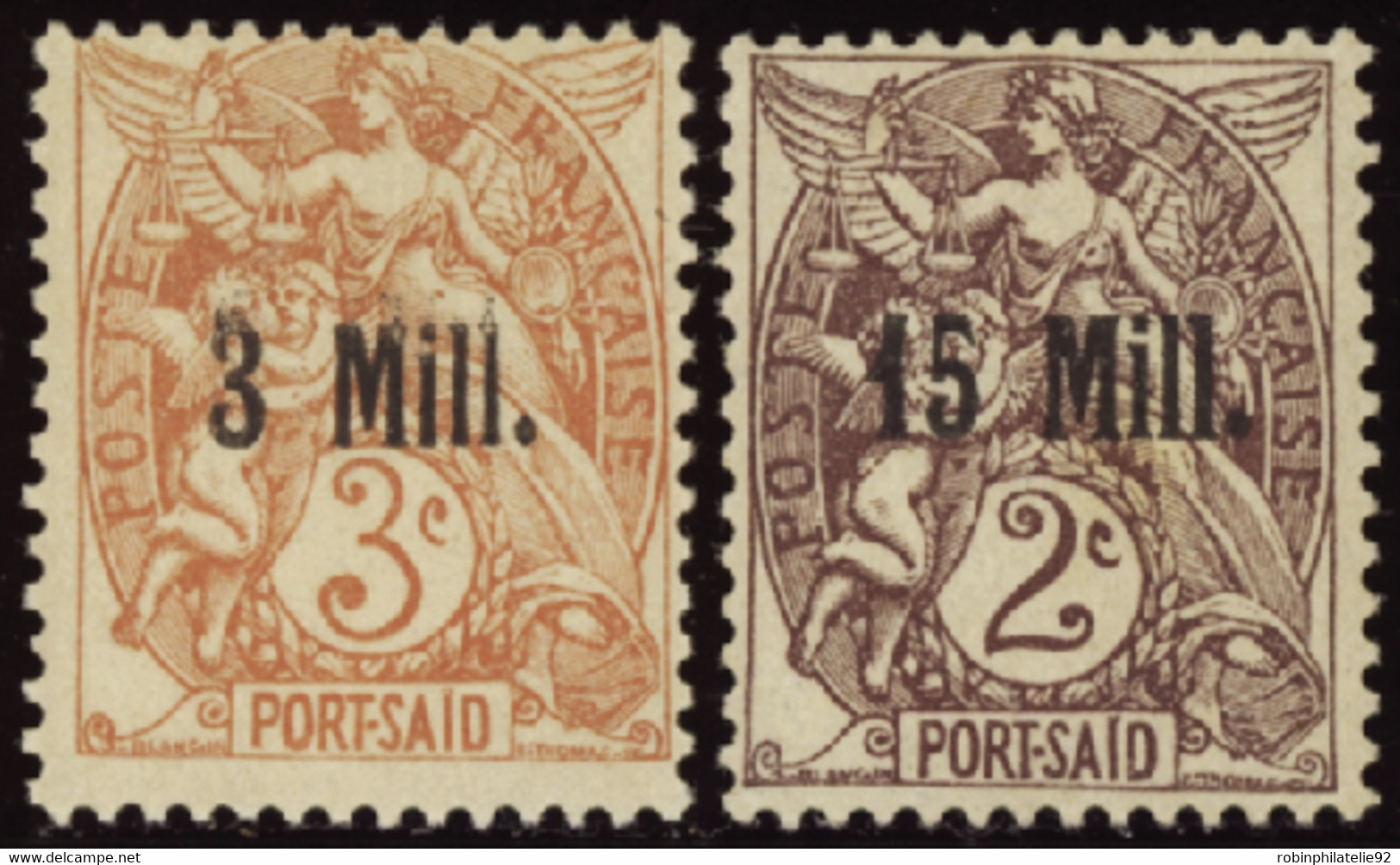 ALEXANDRIE   N°36 B/44a Erreurs Sur Timbres De Port-Saïd  Qualité:* Cote:450 - Nuovi