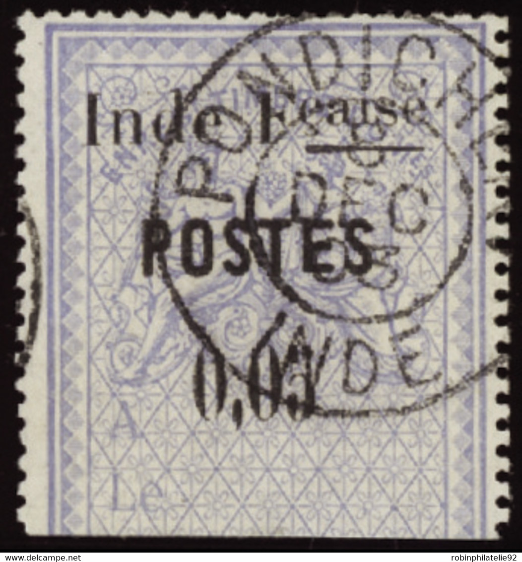 INDE   N°24 A Postes Avec "E" Large TB  Qualité:OBL Cote:400 - Used Stamps