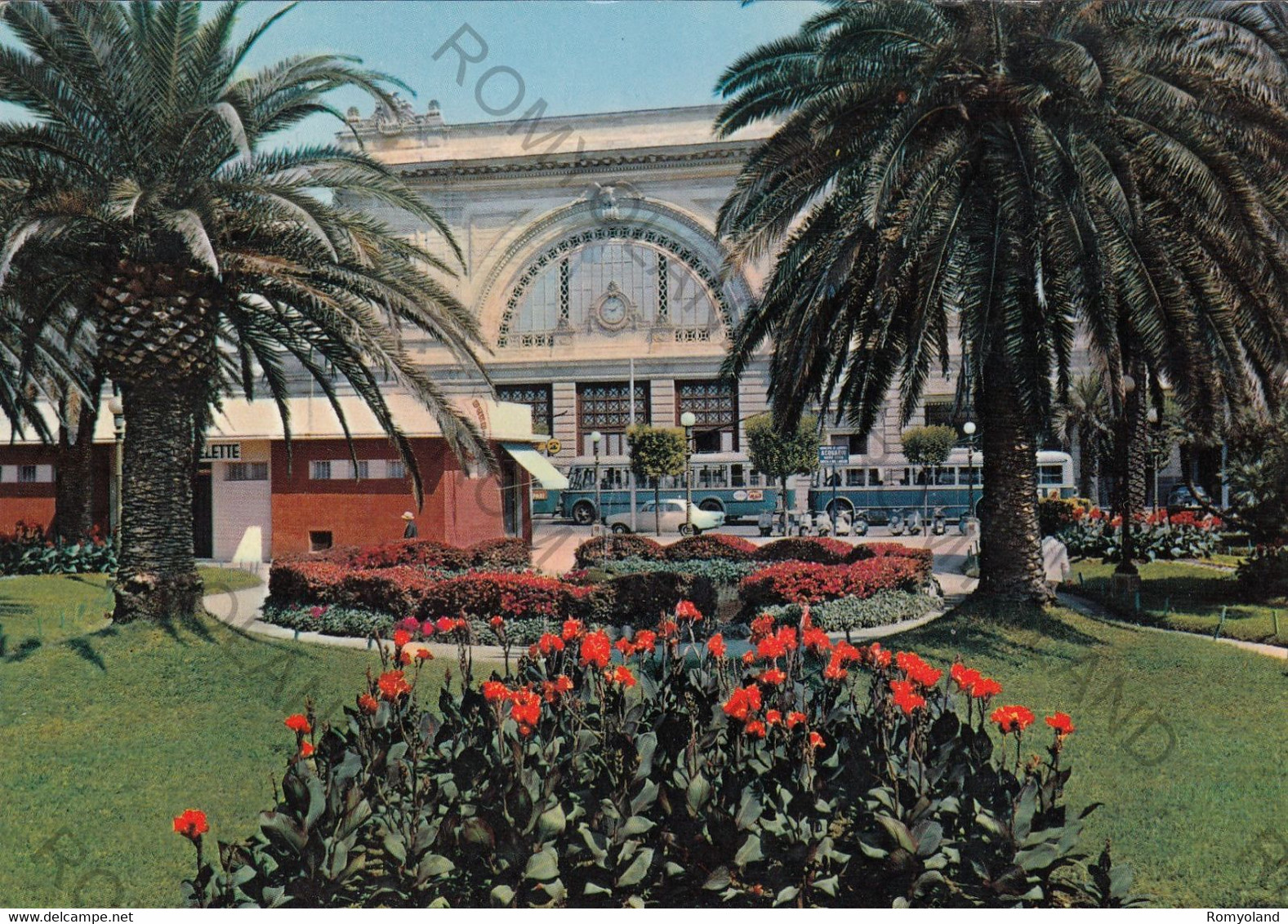 CARTOLINA  LIVORNO,TOSCANA,STAZIONE CENTRALE,STORIA,CULTURA,RELIGIONE,MEMORIA,IMPERO,BELLA ITALIA,VIAGGIATA 1979 - Livorno