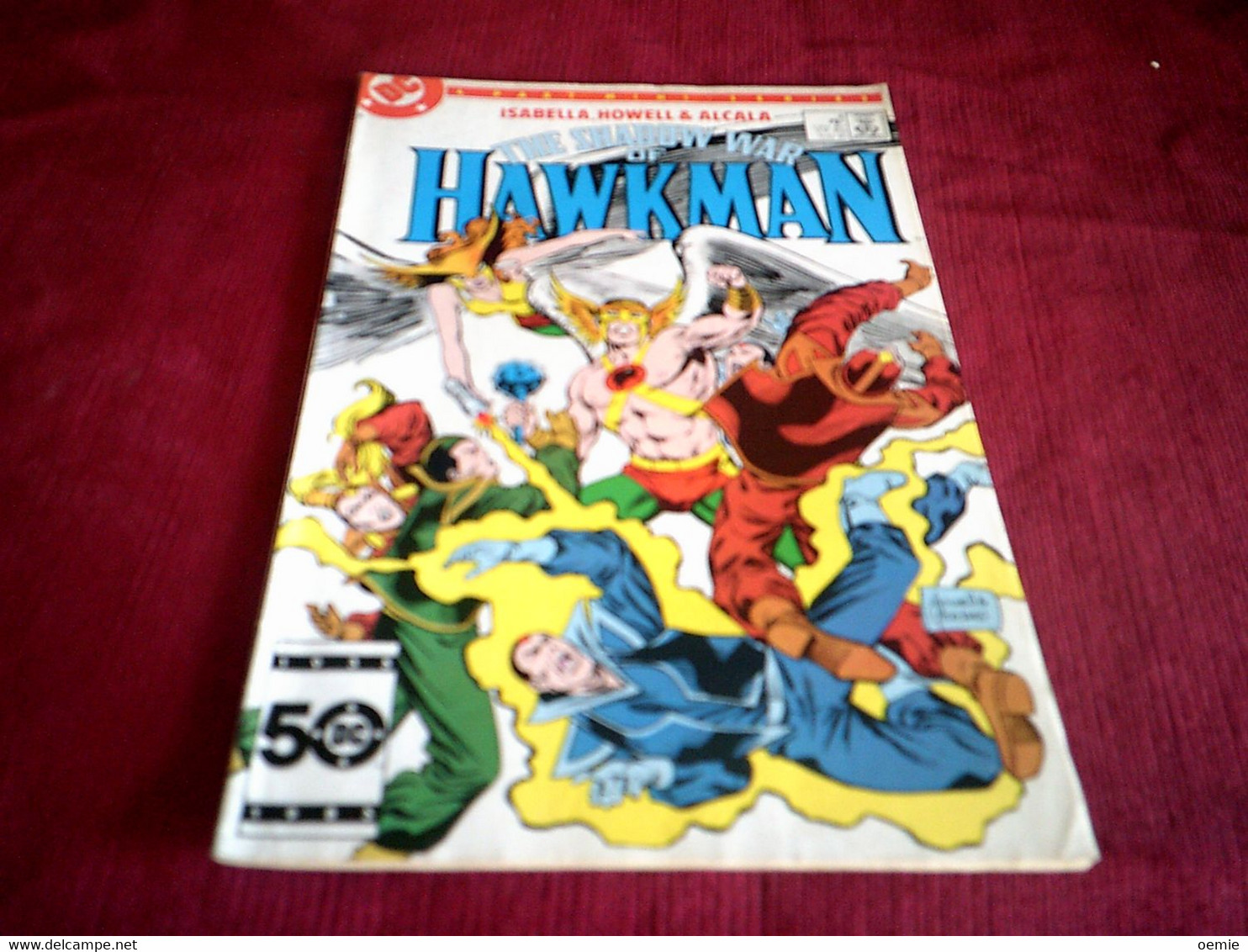 THE SHADOW WAR OF  HAWKMAN   N°  4 AUG 85 - DC
