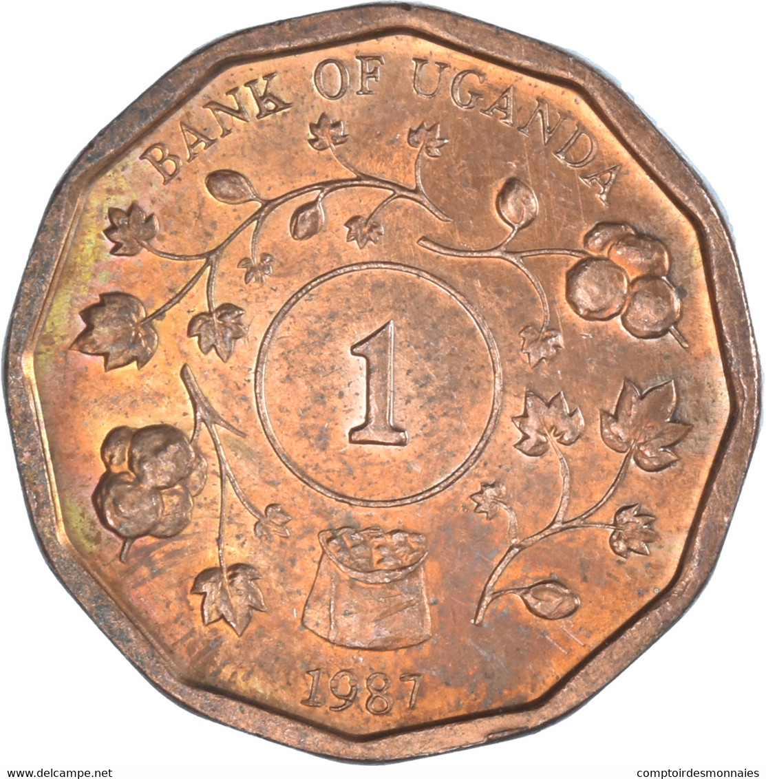 Monnaie, Ouganda, Shilling, 1987 - Uganda