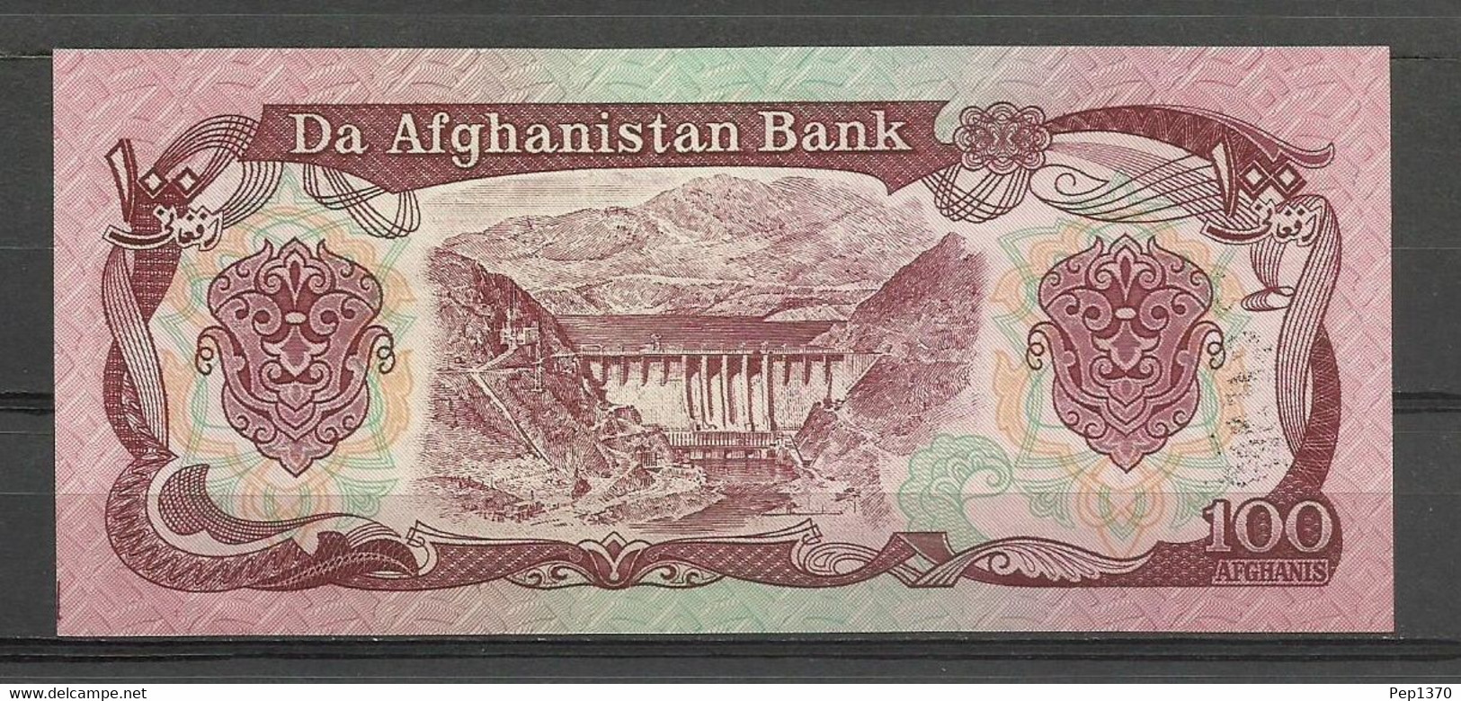 BILLETE DE AFGHANISTAN DE 100 AFGHANIS - SIN CIRCULAR - Afghanistan