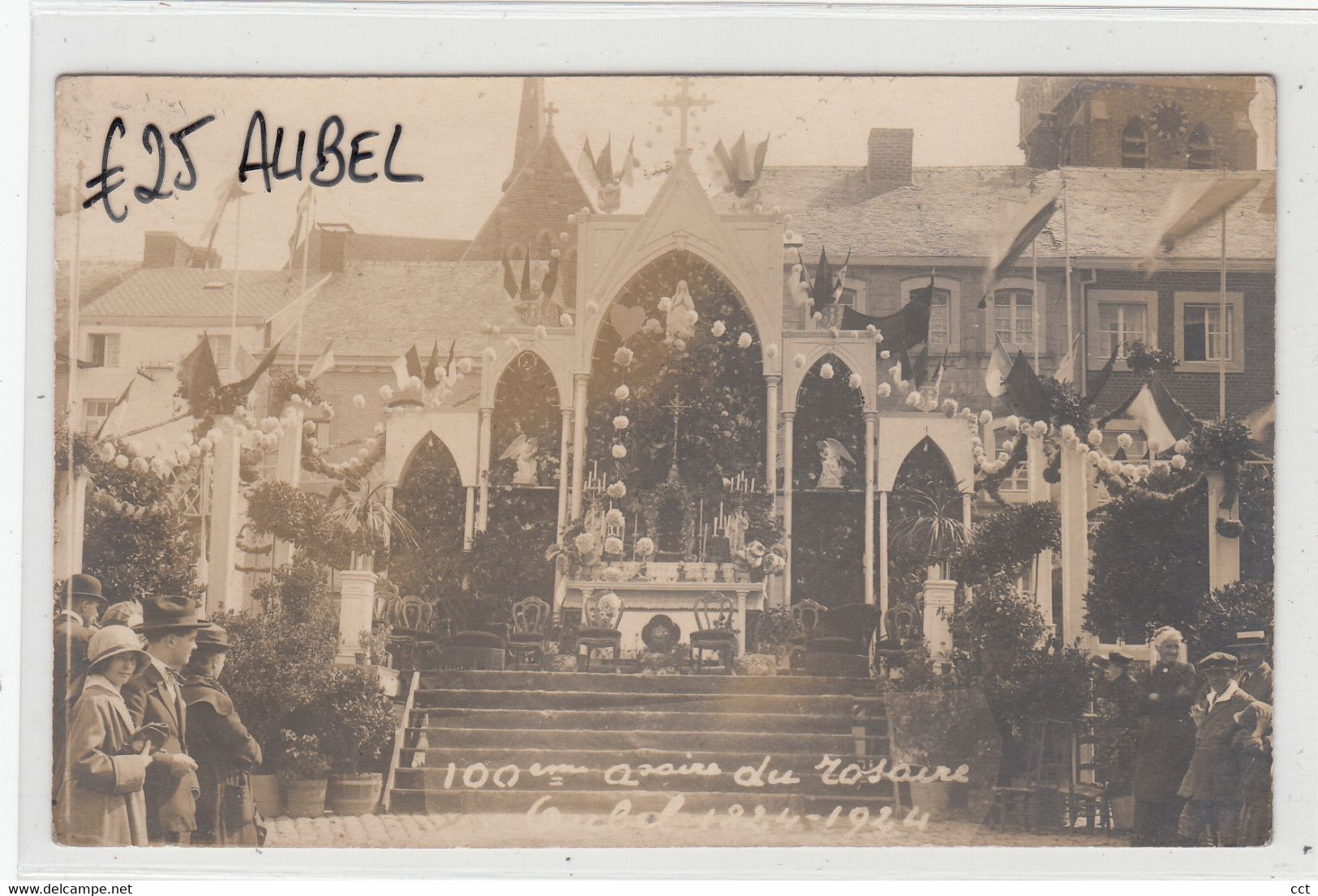 Aubel   100 Ieme Anniversaire Du Rosaire 1824-1924 - Aubel