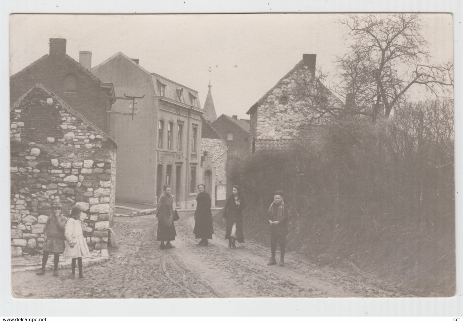 Flemalle CARTE PHOTO Rue Dumoulin - Flémalle