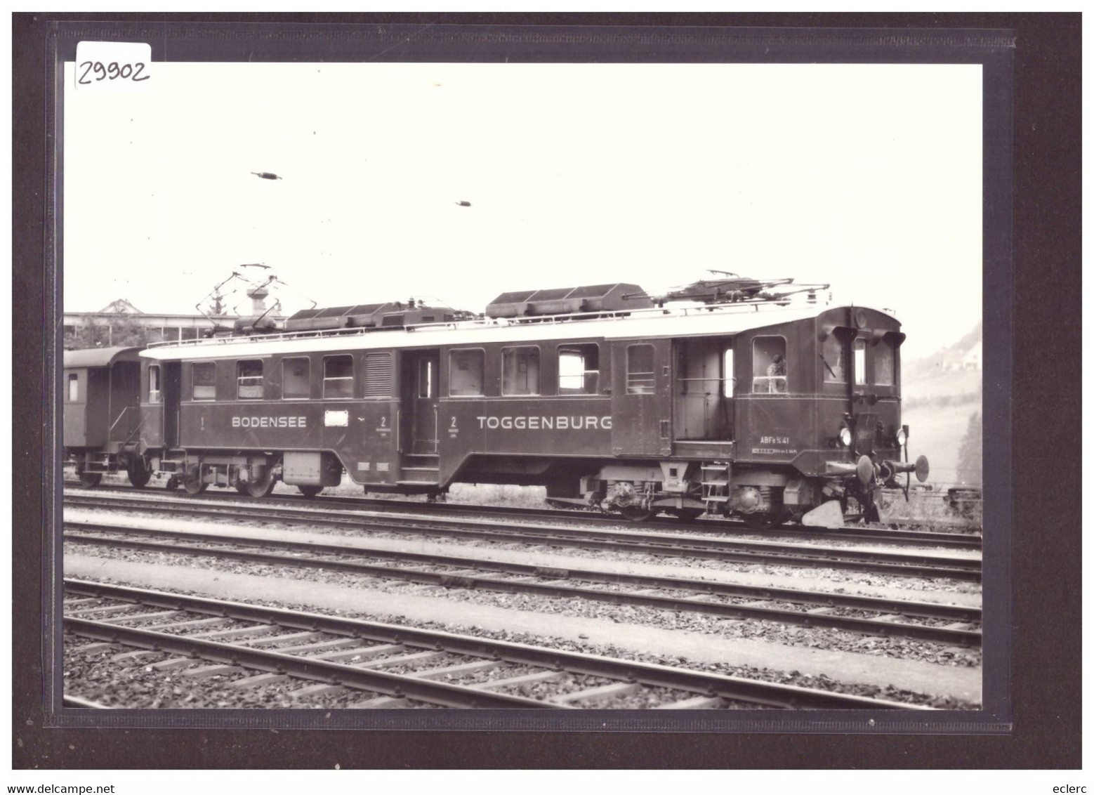 FORMAT 10x15cm - BT - BODENSEE TOGGENBURG BAHN - REPRO ANNEES 70 - LEUTWILER VERLAG - TRAIN - BAHN - TB - Wiler Bei Utzenstorf