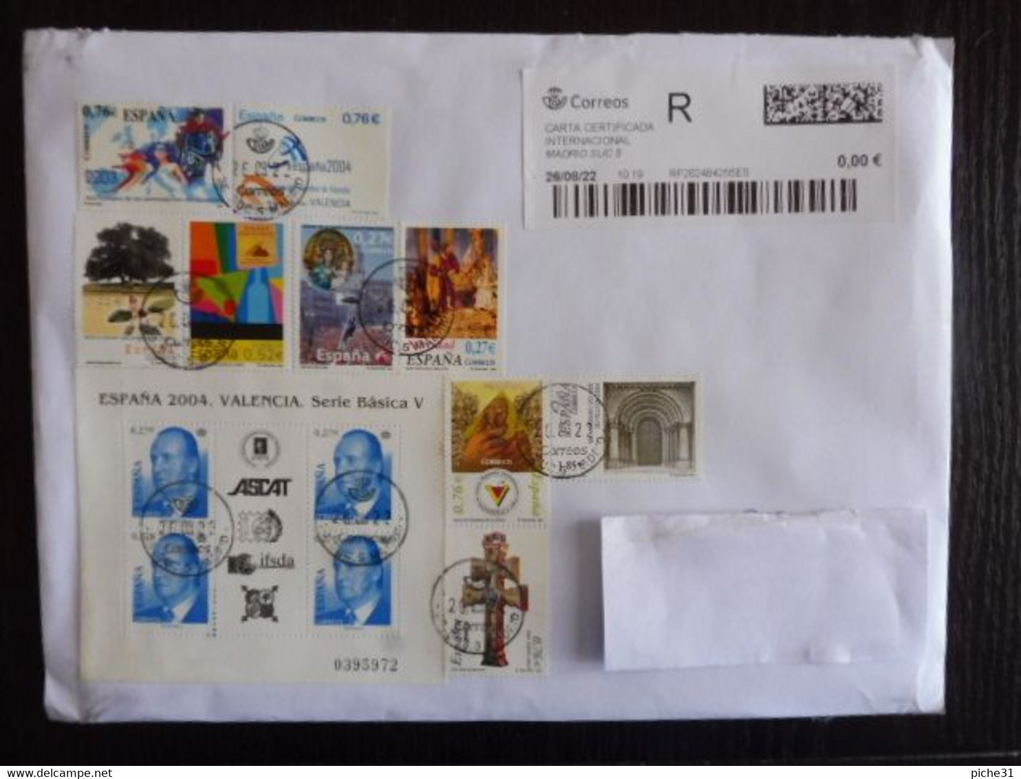 ESPAGNE - ESPANA - SPAIN - ENVELOPPE -COVER - 2022 - Briefe U. Dokumente