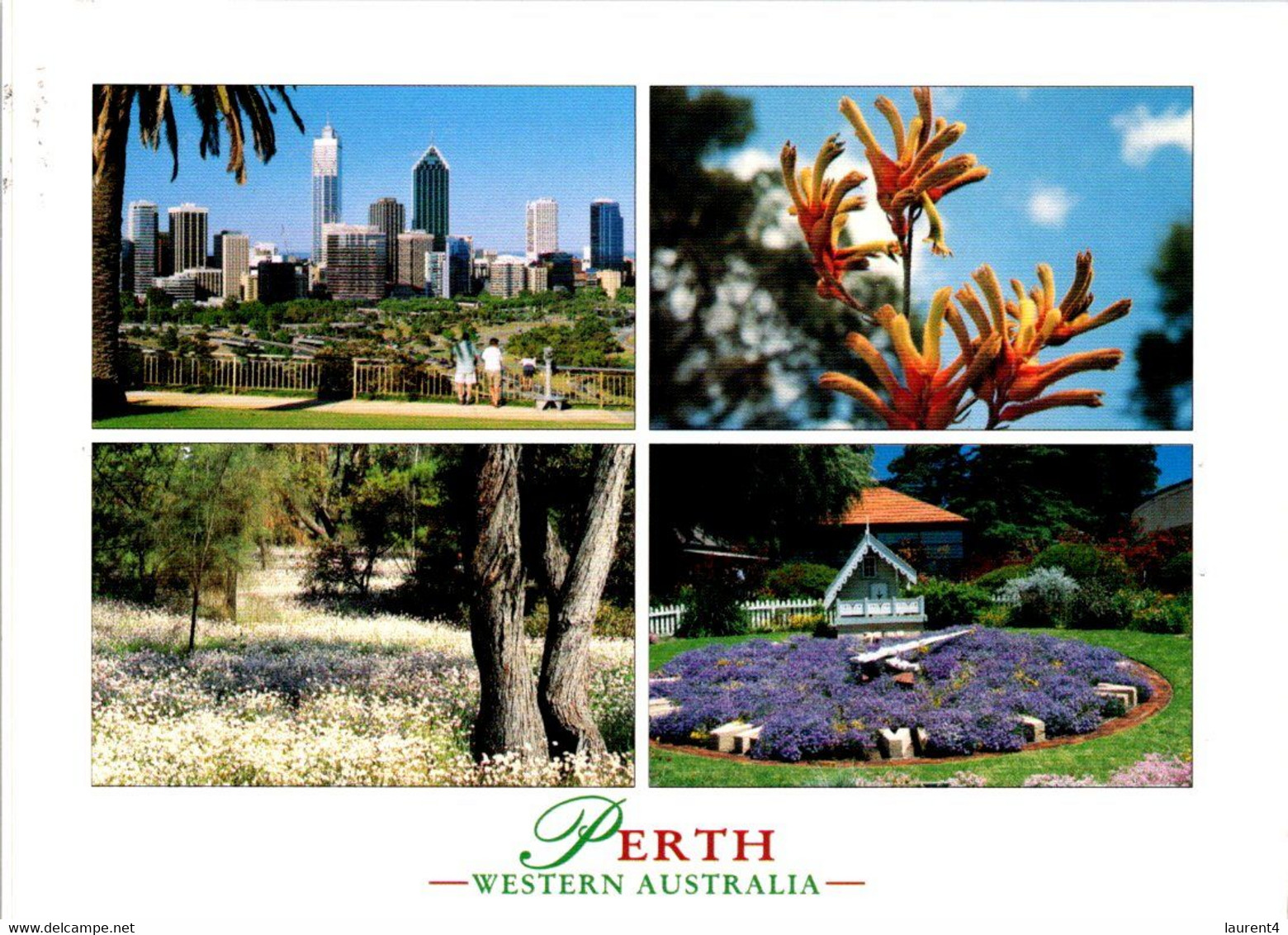 (2 J 60) (OZ)  Australia - WA - City Of Perth (posted In 2001 With Stamp) - Perth