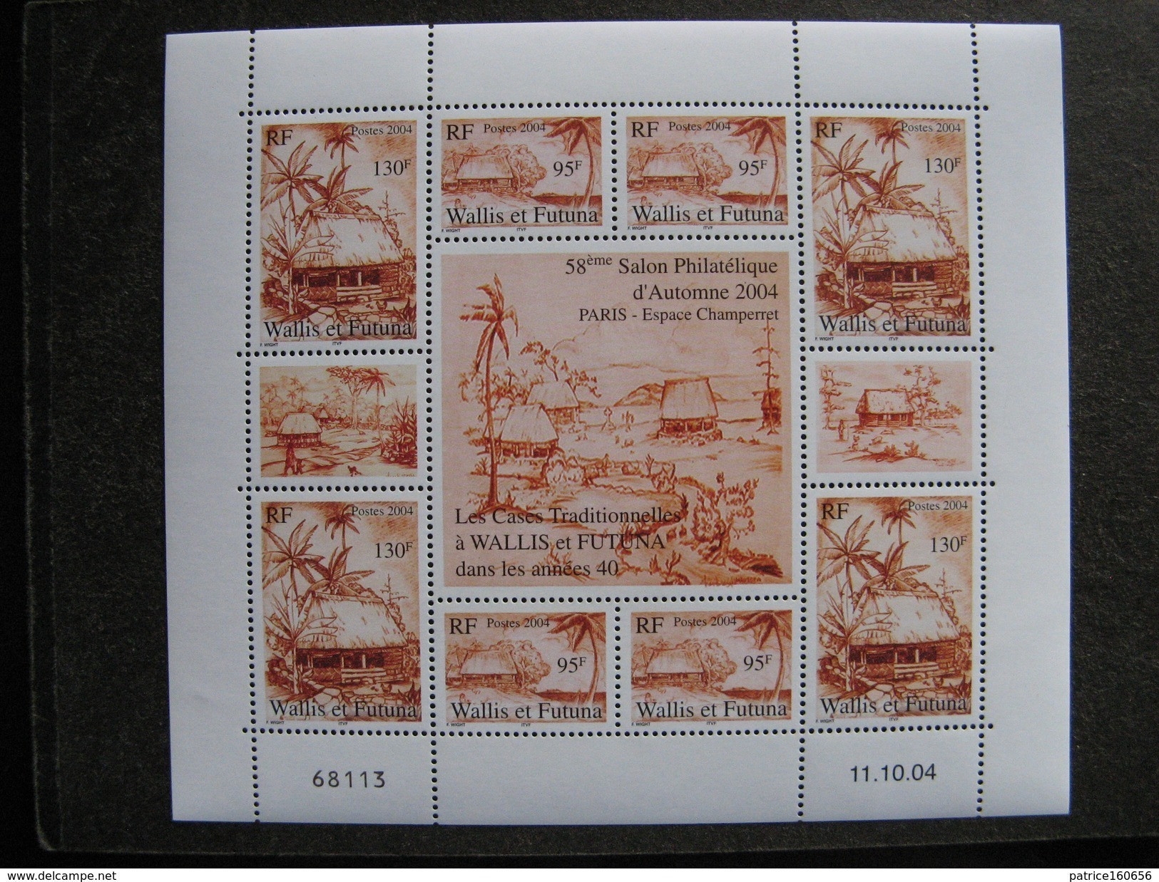 Wallis Et Futuna:  TB BF N° 18, Neuf XX. - Blocks & Sheetlets