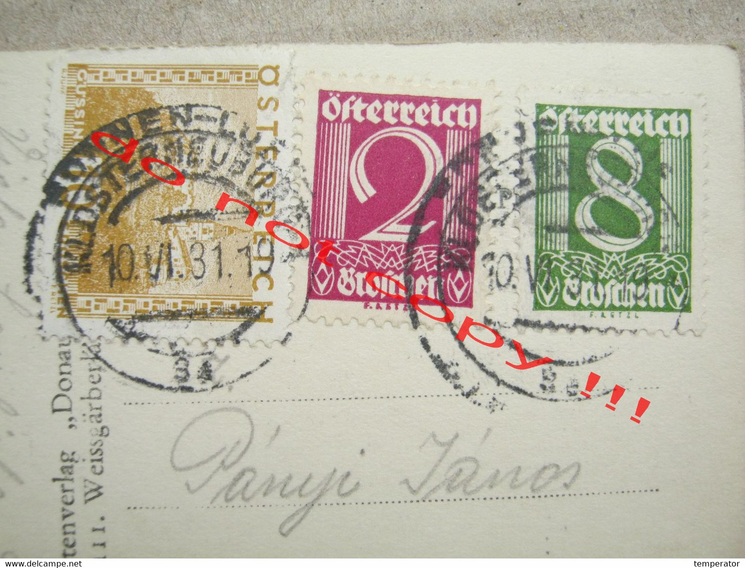Austria / Klosterneuburg - Lots Of Signatures ... ( 1931 ) - Klosterneuburg