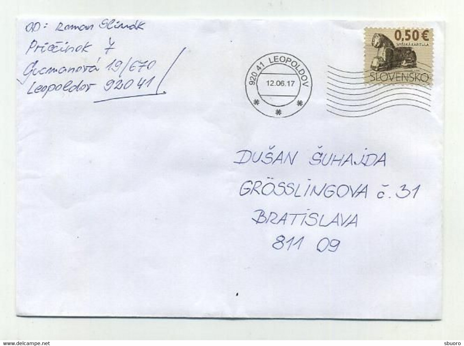 Set Of 5 Slovak Inland Letters Leopoldov To Bratislava. Slovensko Slovaquie Slowakei Slovakia. - Covers & Documents