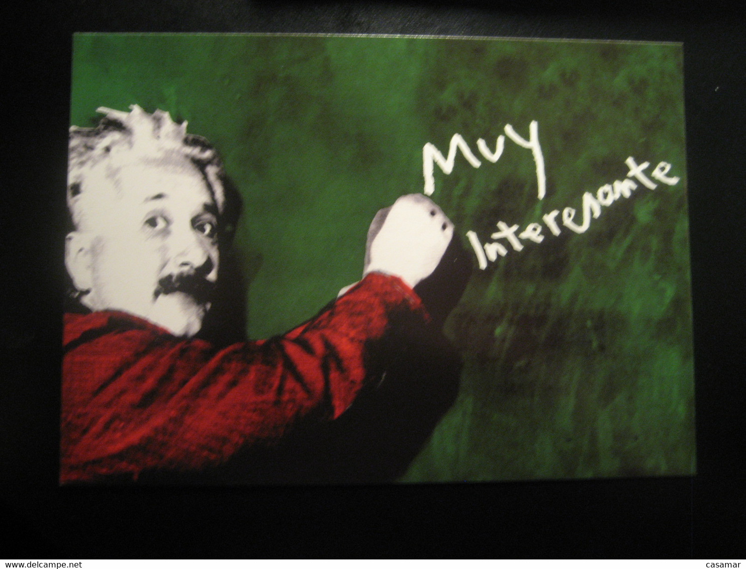 ALBERT EINSTEIN Physics Physique Science Muy Interesante Magazine Postalfree Postcard SPAIN - Albert Einstein