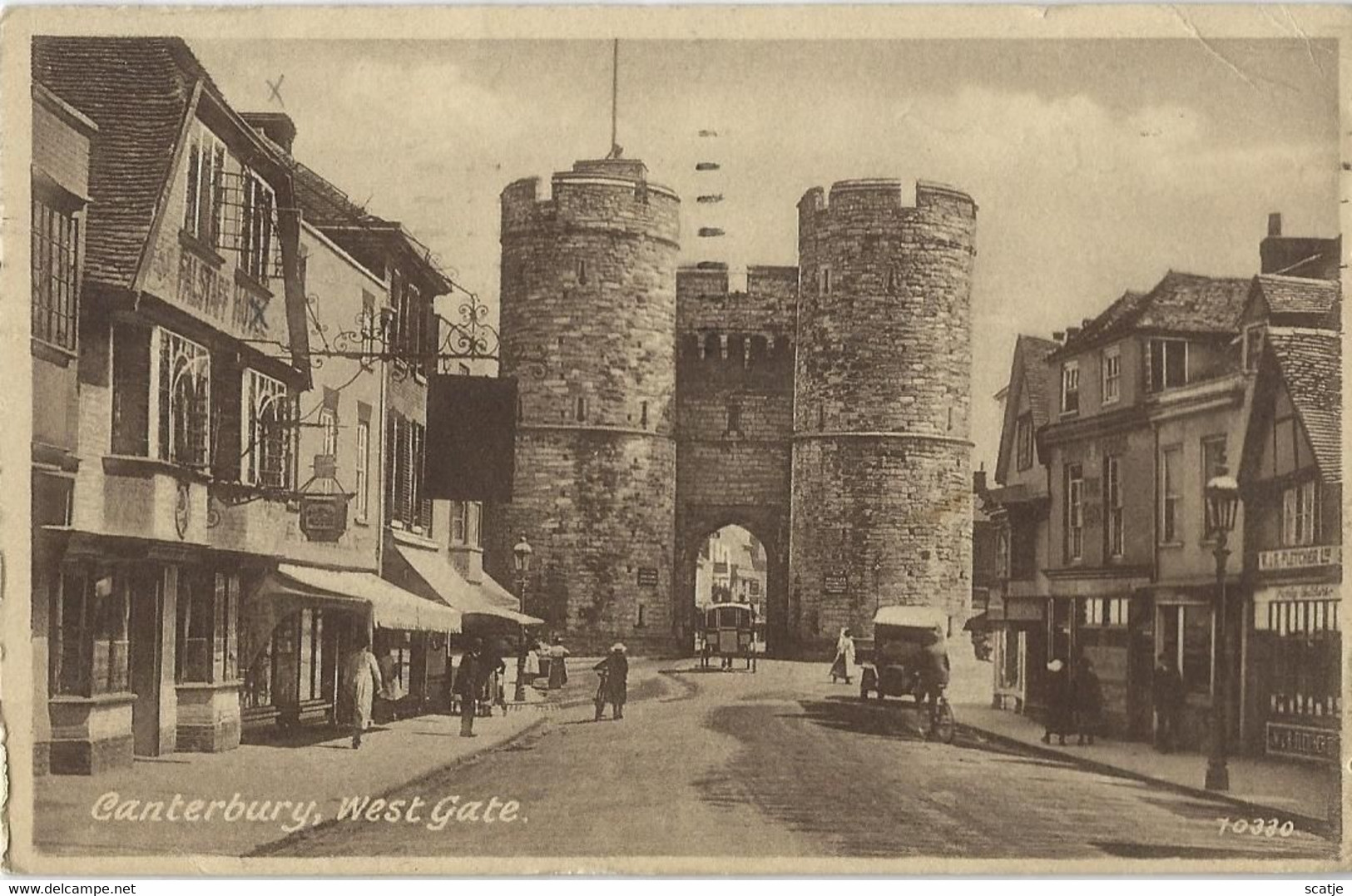 Canterbury,   West Gate.    -   1947   Naar   Louvain - Canterbury