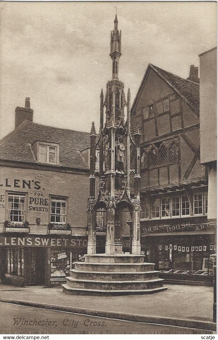 Winchester,   City  Cross. - Winchester