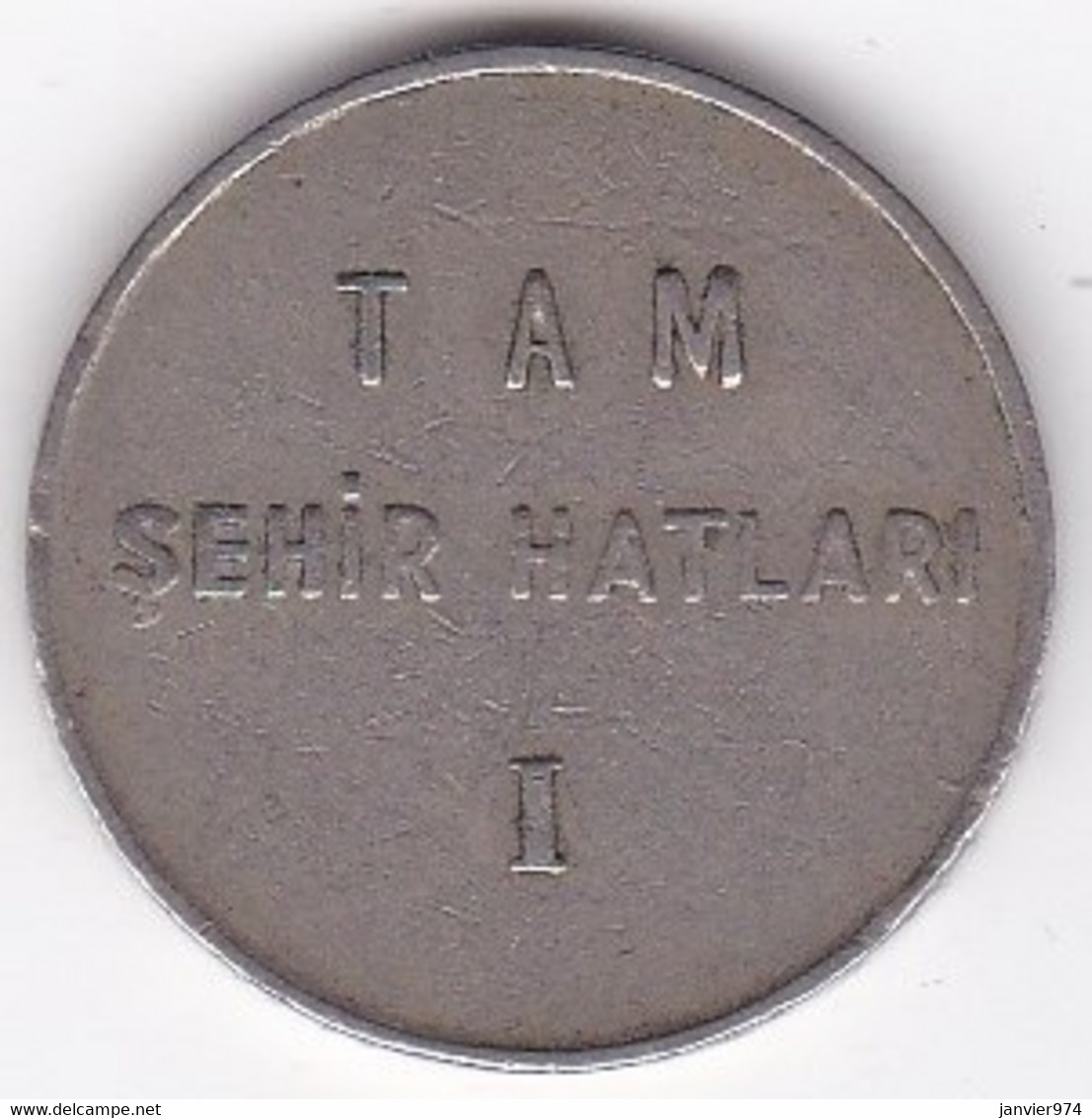 Turquie Jeton 1950 1960 Banque Turque Maritime - Noodgeld