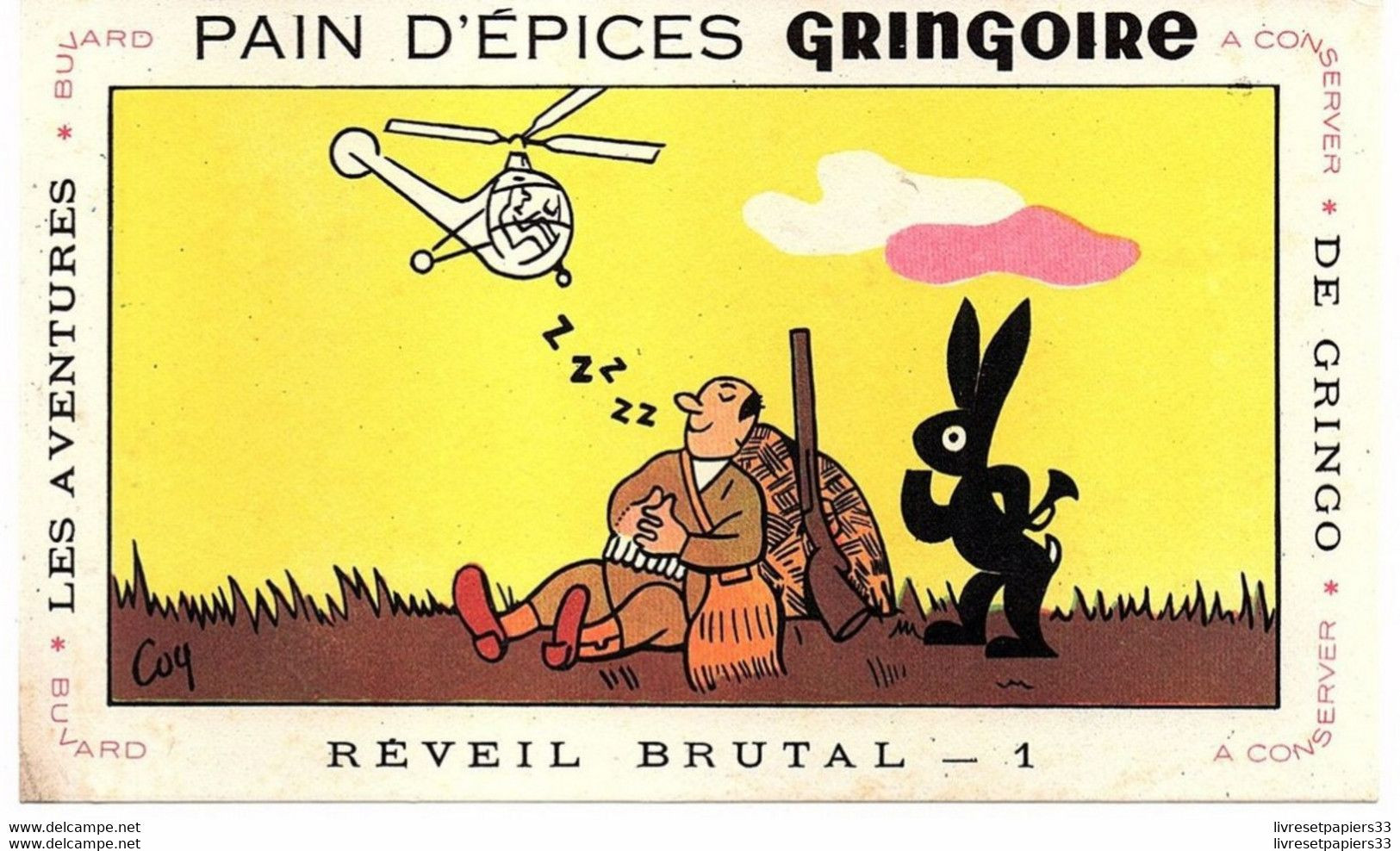 BUVARD PAIN D'EPICES GRINGOIRE - Peperkoeken