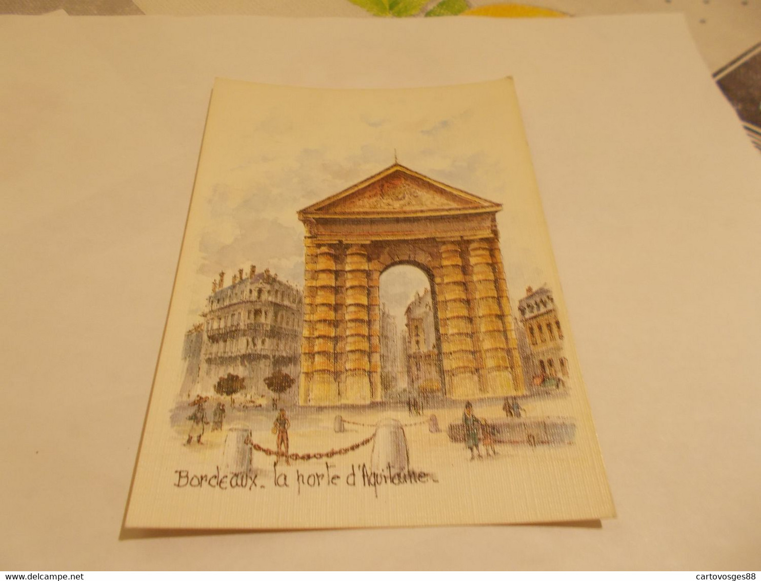 ILLUSTRATION DESSIN ROBERT LEPINE  BORDEAUX LA PORTE D AQUITAINE - Andere & Zonder Classificatie