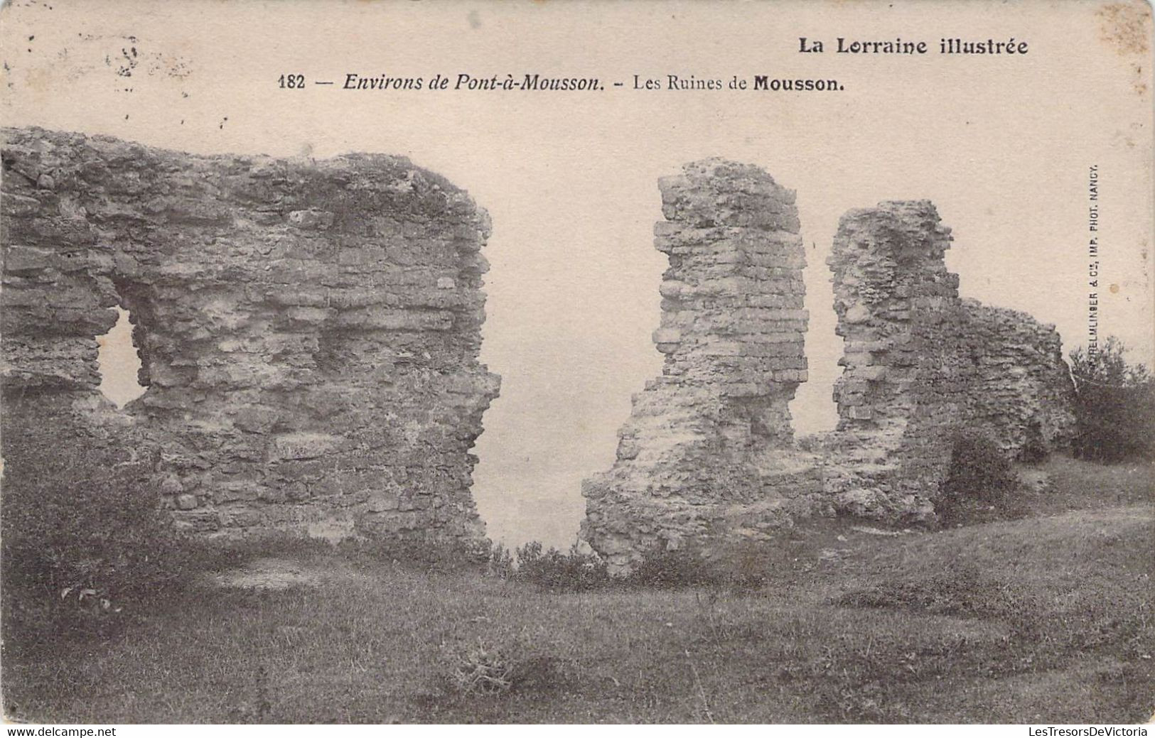 CPA - 54 - Environs De Pont à Mousson - Les Ruines De Mousson - La Lorraine Illustrée - Pont A Mousson