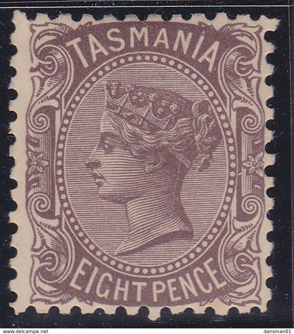 Tasmania 1906 P.11 SG 255a Inverted Wmk Mint Hinged - Neufs