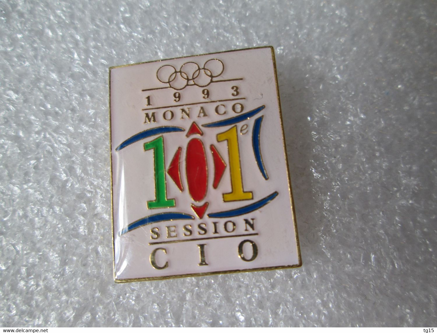 PIN'S   JEUX OLYMPIQUES  101ème SESSION CIO  MONACO   1993 - Jeux Olympiques