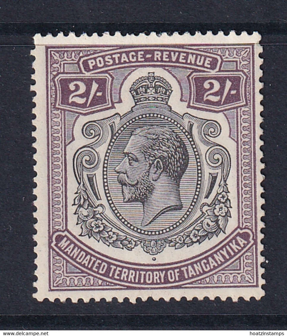 Tanganyika: 1927/31   KGV    SG103     2/-     MH - Tanganyika (...-1932)