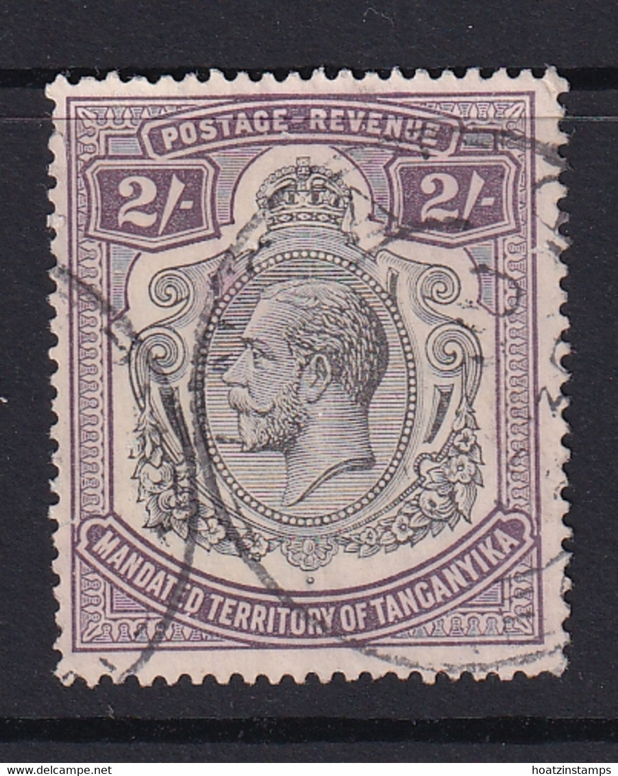 Tanganyika: 1927/31   KGV    SG103     2/-    Used - Tanganyika (...-1932)