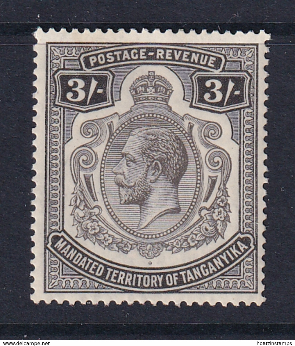 Tanganyika: 1927/31   KGV    SG104     3/-     MH - Tanganyika (...-1932)