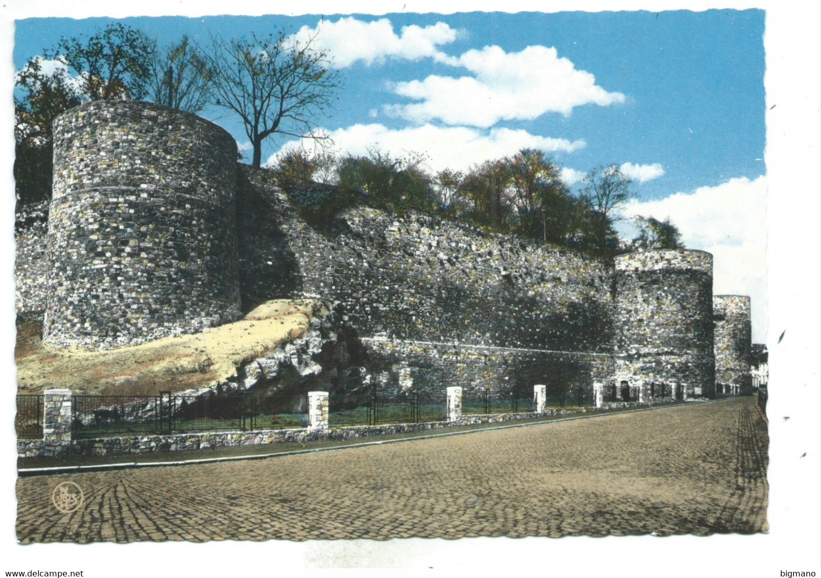 Lot De 5 Cartes Binche Gare - Hôtel De Ville -Remparts - Collégiale - Binche