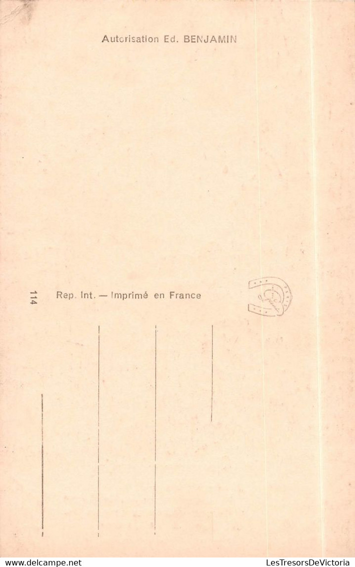 CPA Illustrateur - Mauzan - Sr Mon Chemin - Comptine Et Poème - Enfants Amoureux - Vélo - Ed Benjamin - Mauzan, L.A.