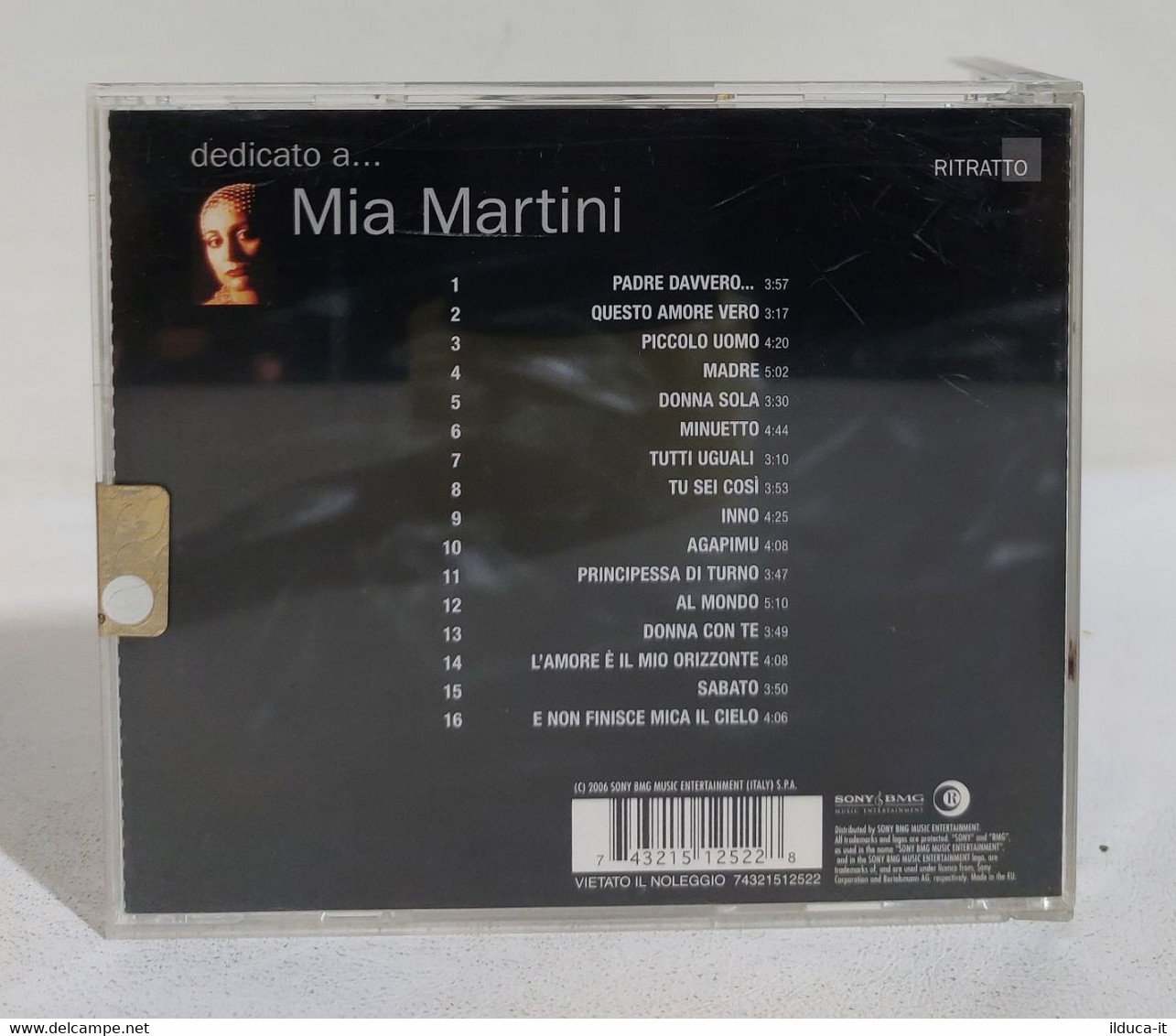I107935 CD - MIA MARTINI - Dedicato A... - Sony 2006 - Autres - Musique Italienne