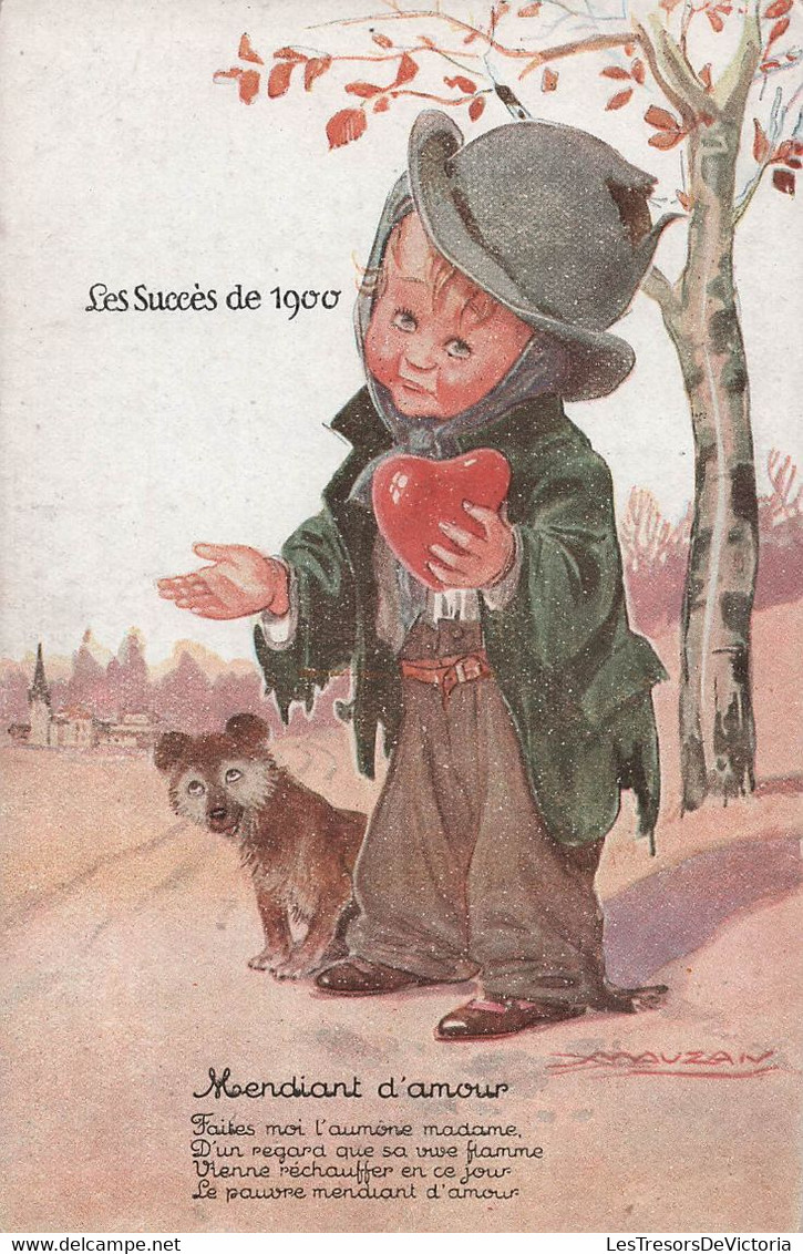 CPA Illustrateur - Mauzan - Les Succes De 1900 - Mendiant D'amour - Ed Jacquot Et Fils - Mauzan, L.A.