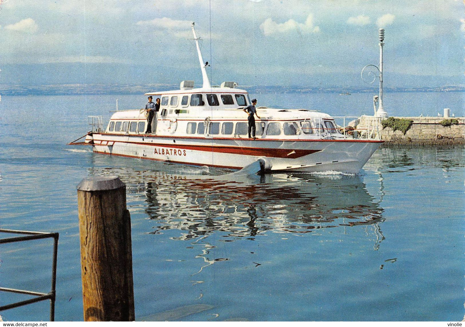 MO-22-727 : AEROGLISSEUR. L'ALBATROS. LAC LEMAN - Hovercrafts