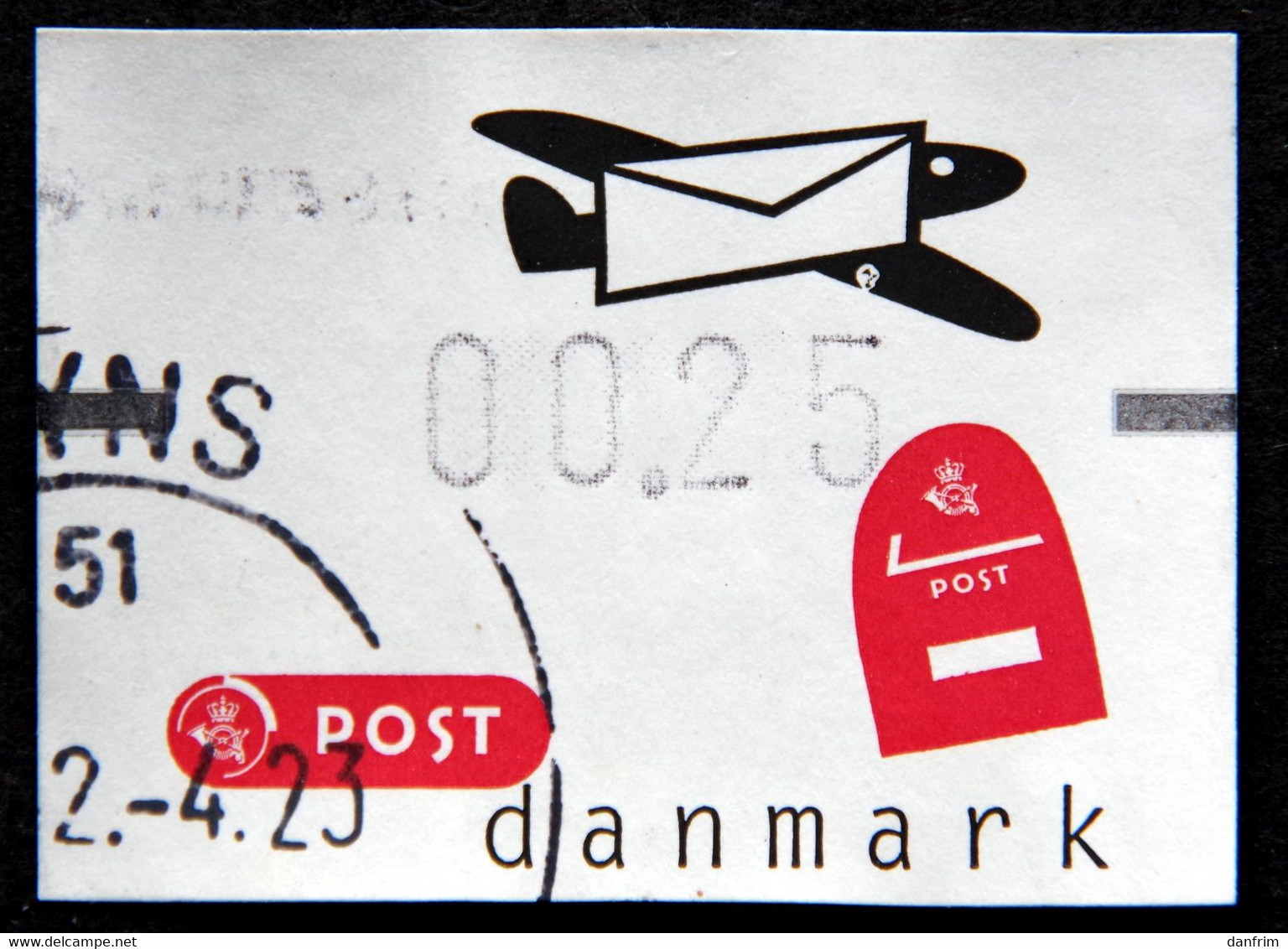 Denmark 2003  ATM/Frama Labels  MiNr.20 ( Lot B 249 ) - Automatenmarken [ATM]