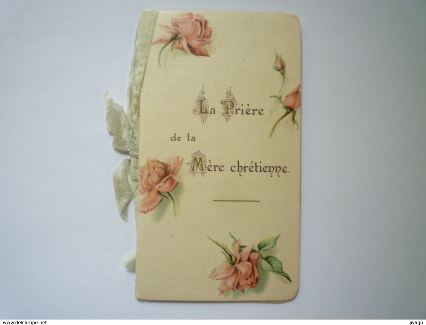 2022 - 3742  Très Jolie Carnet De 8 Pages  " La Prière De La Mère Chrétienne "   1926   XXX - Non Classés