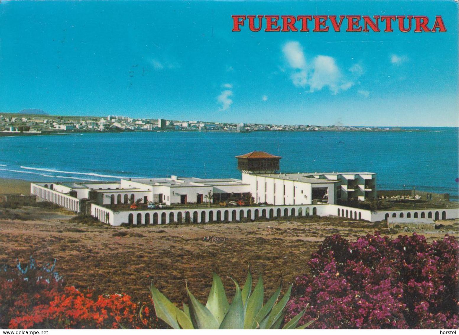 Spanien - Fuerteventura - Puerto Rosario - National Tourist Hotel - 2x Stamps - Fuerteventura