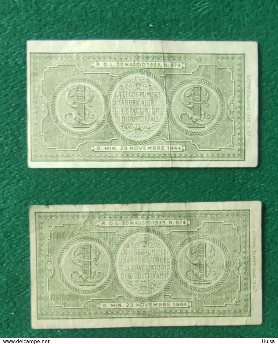 Italia  1 Lira - Italia – 1 Lira