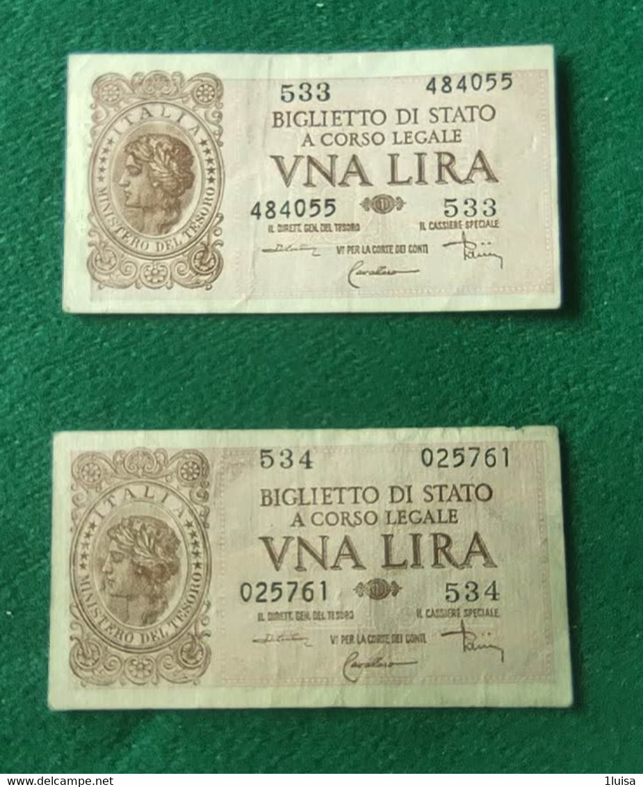 Italia  2 Lira 1944 - Italië – 2 Lire