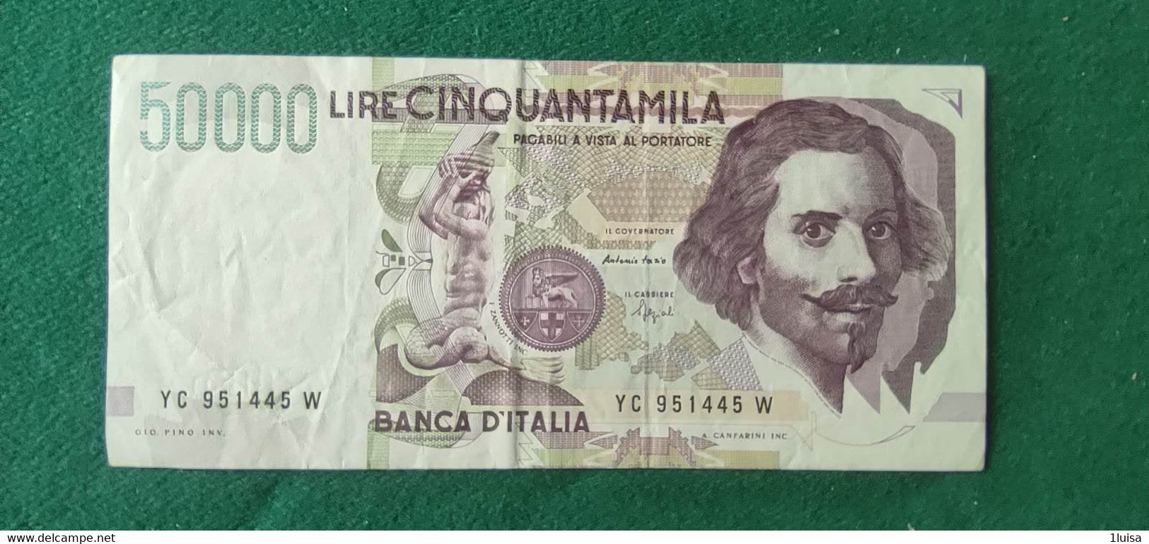 Italia 50000 Lire 27/5/1992 - 50000 Liras