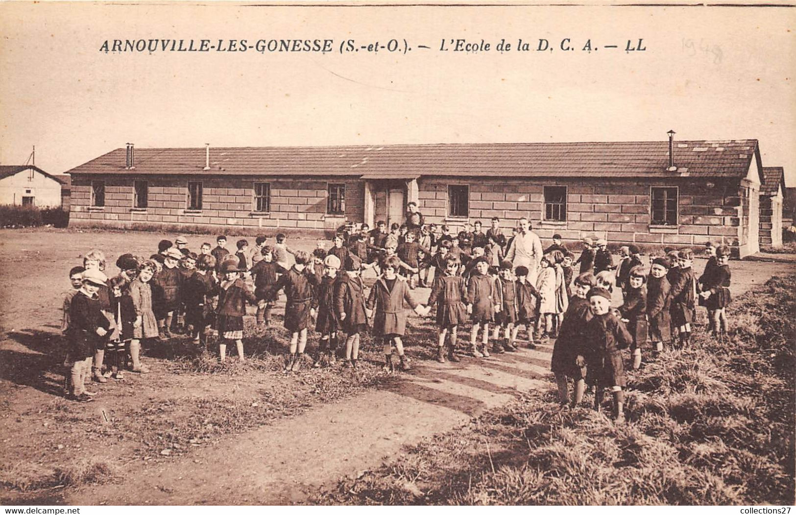 95-ARNOUVILLE-LES-GONESSE- L'ECOLE DE LA D.C.A. - Arnouville Les Gonesses