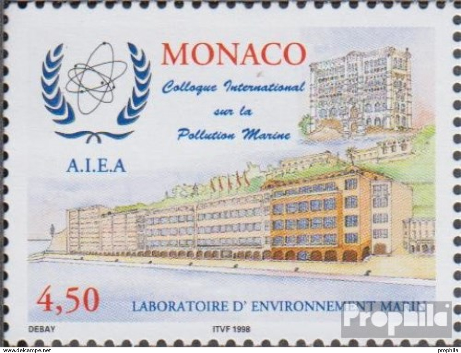 Monaco 2421 (kompl.Ausg.) Postfrisch 1998 AIEA - Neufs