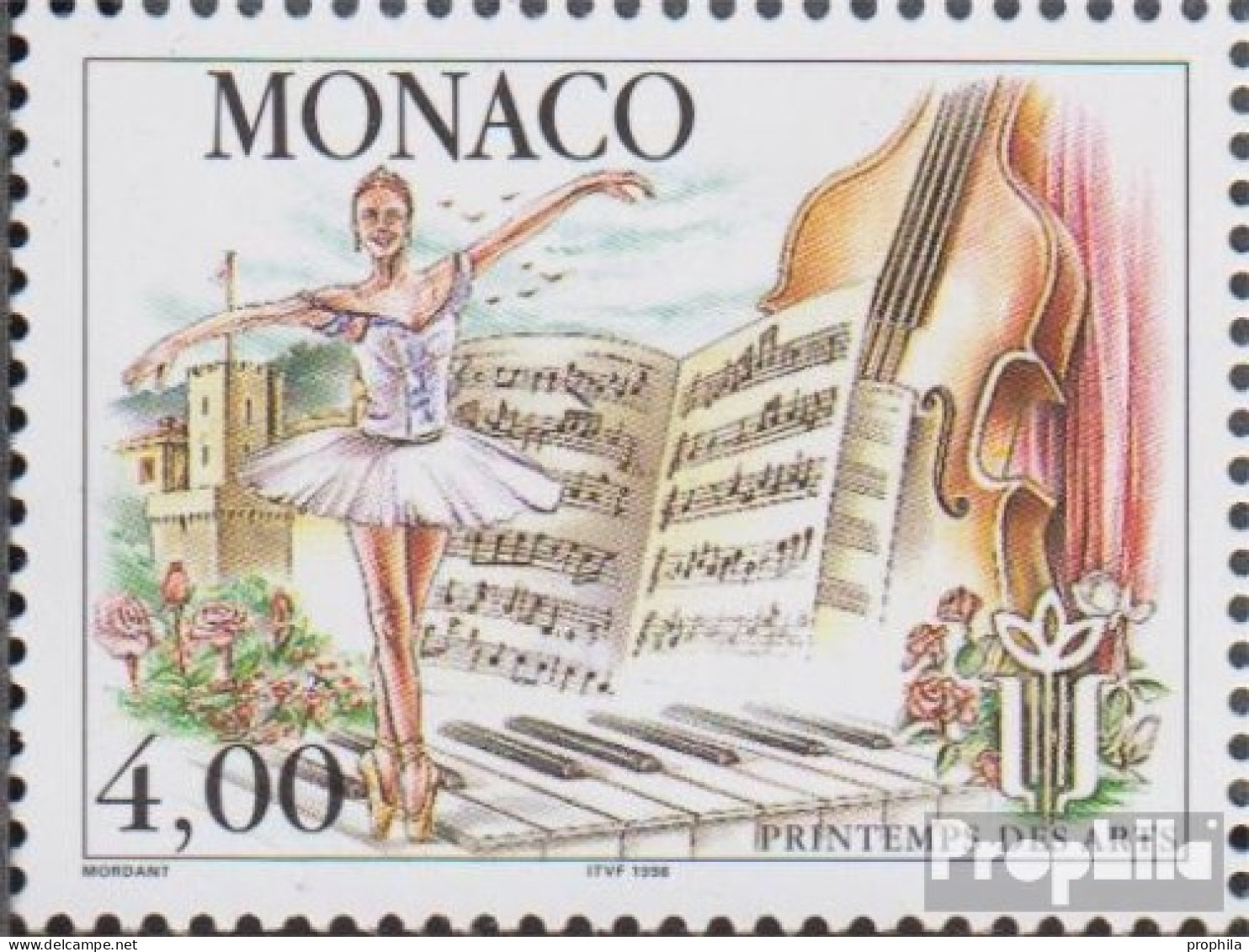 Monaco 2401 (kompl.Ausg.) Postfrisch 1998 Kunstfestival - Neufs