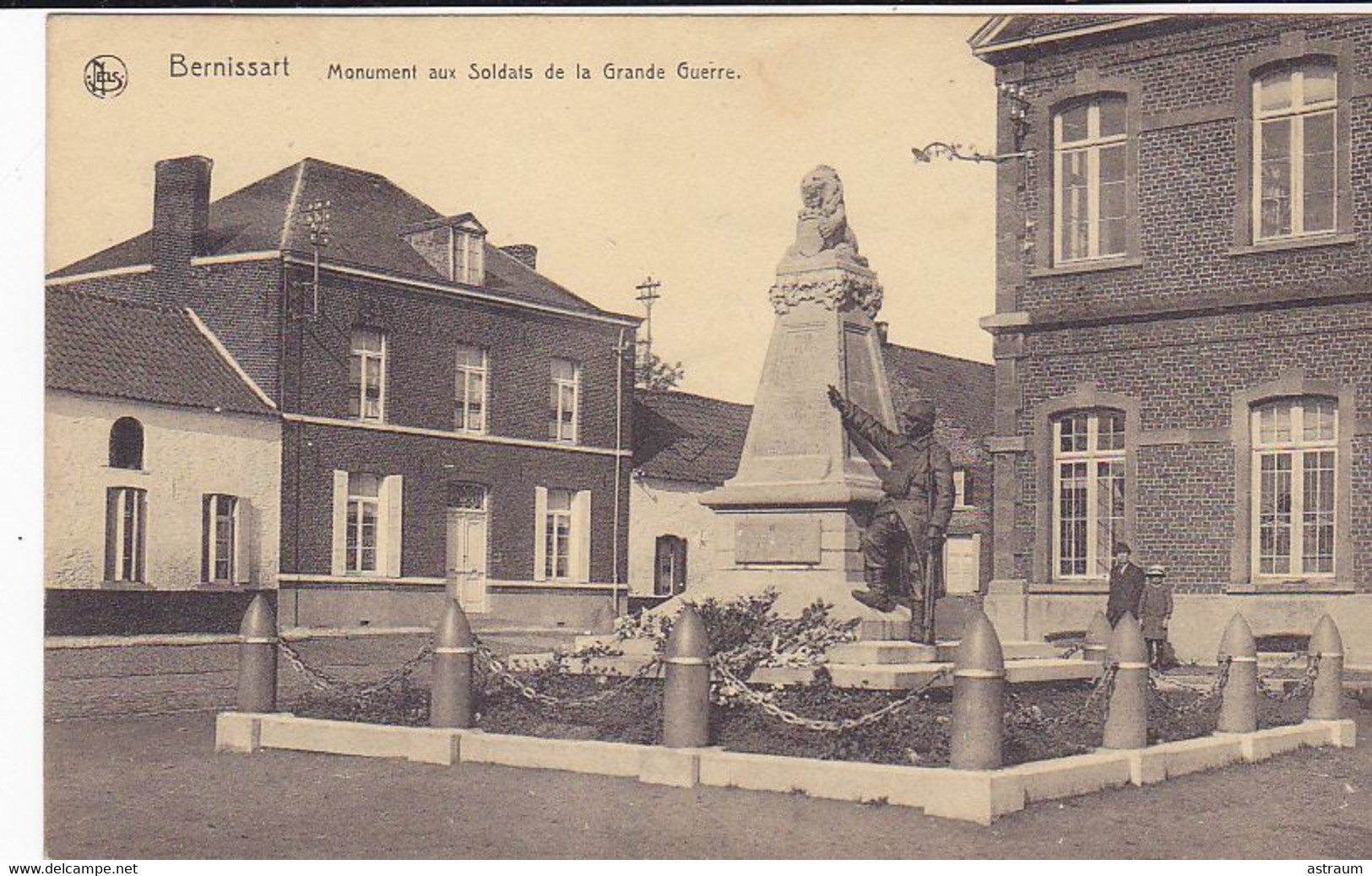 Cpa -bel- Bernissart -- Monument Aux Morts 14 / 18 -edi Niels - Bernissart