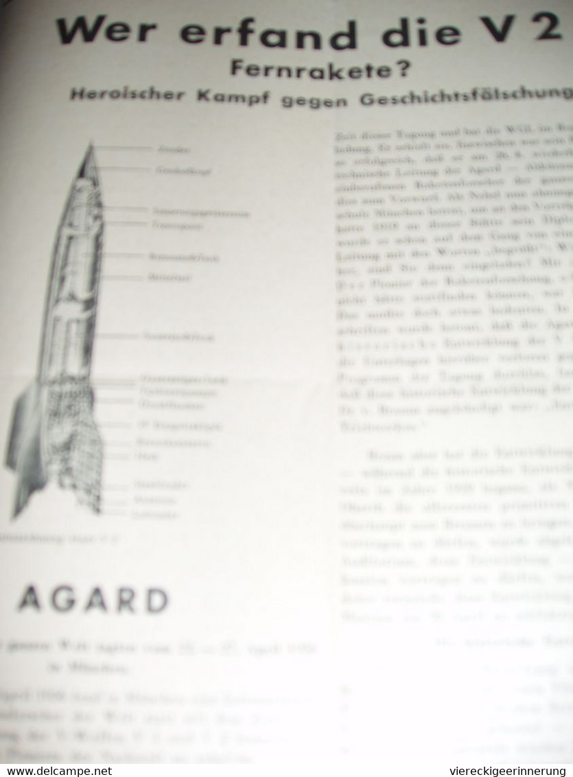 ! Interessante Mappe über 52 Seiten über Rudolf Nebel, Raumfahrt, V2, Raketen, Space - Collections